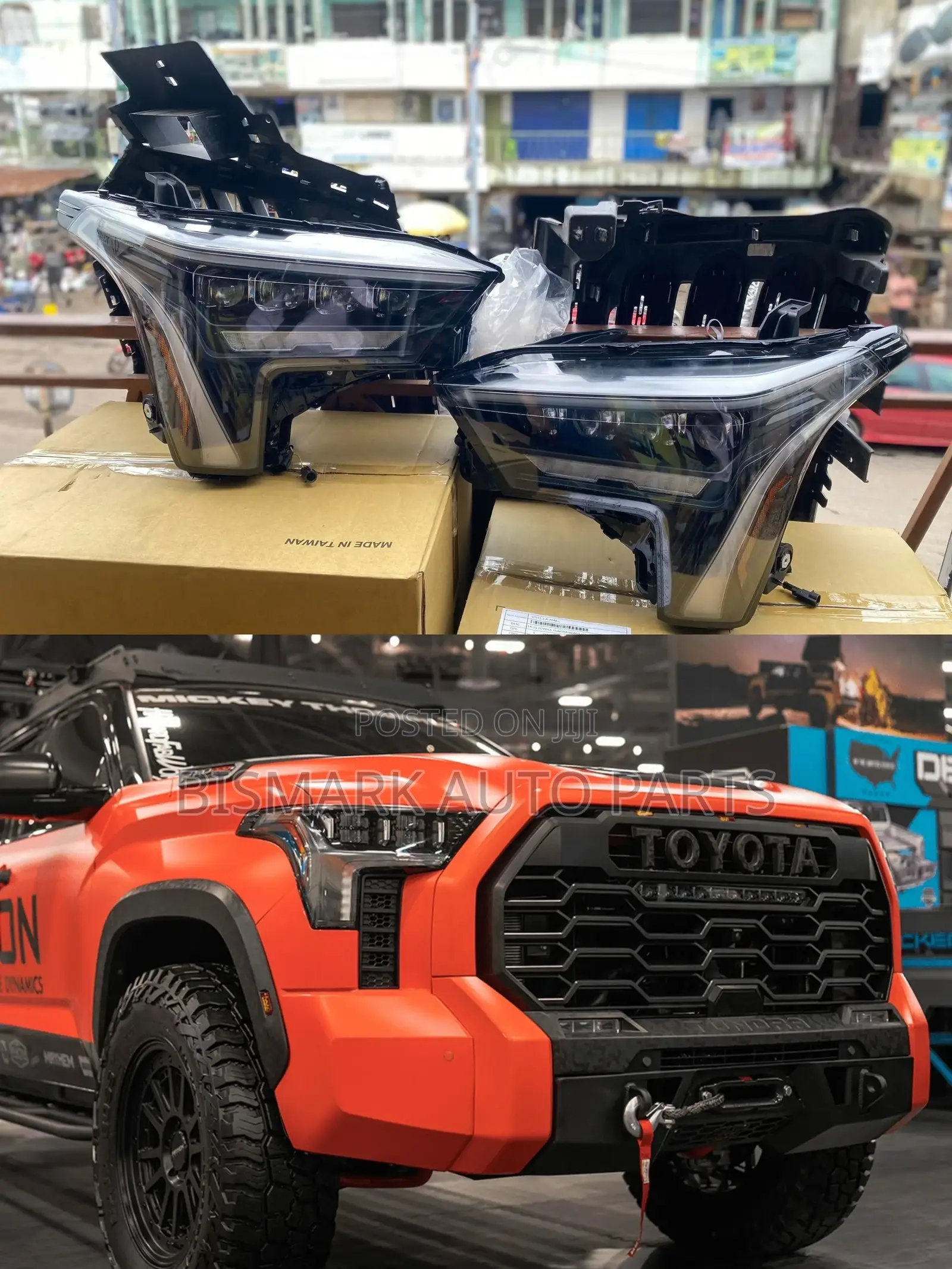 Toyota Tundra 2023-2024-2025 Headlights Pair