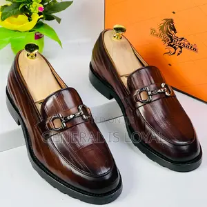 Robby Rosata Coffee Leather Men Shoe