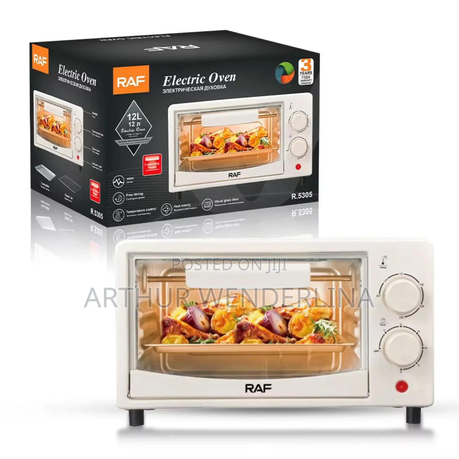 Raf Electric Oven Mini. 7liters .