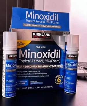 Kirkland Minoxidil Foam (Full Pack - 6 Pieces)