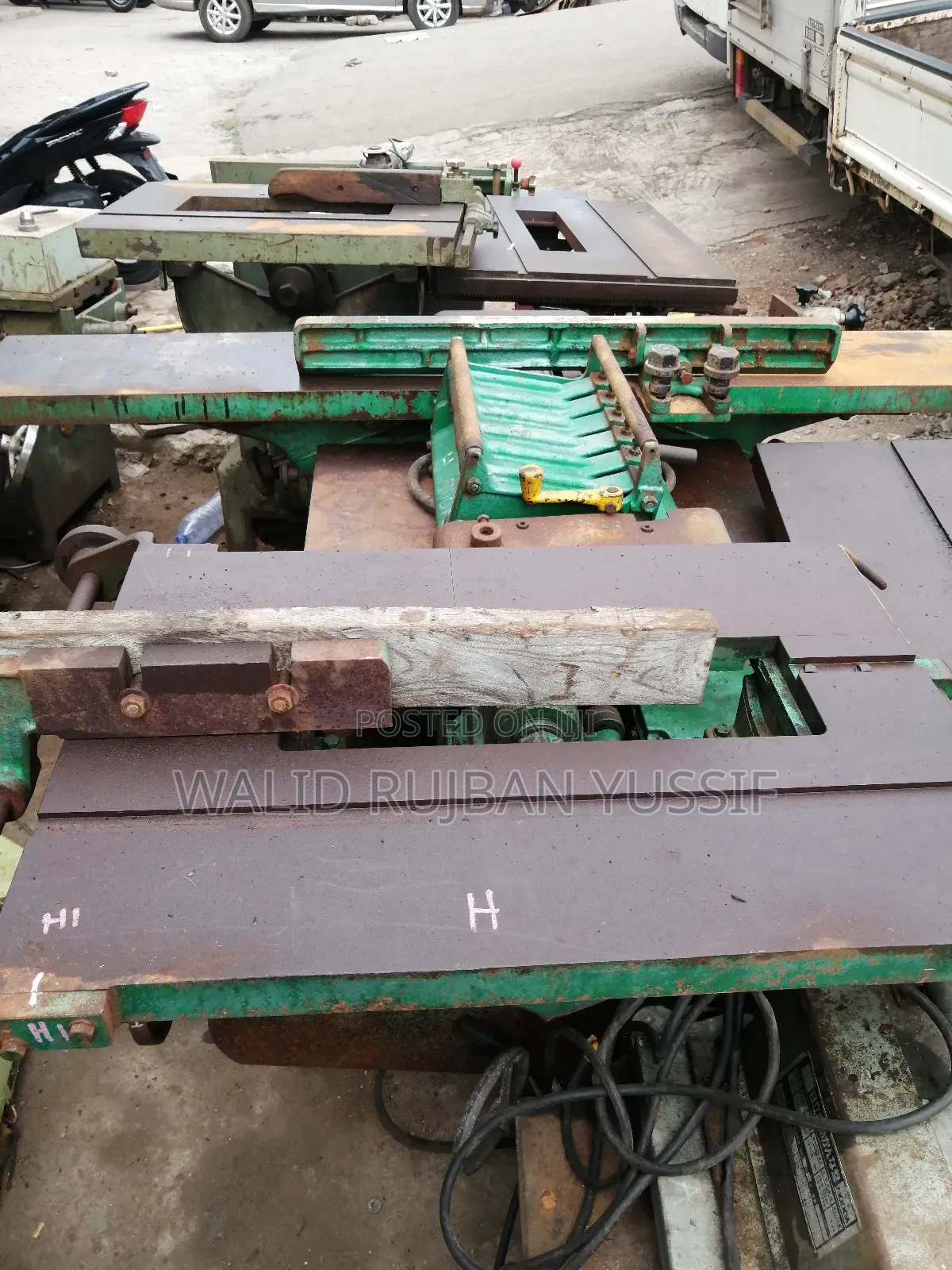 3 in 1 Planning and Shooting and Cutting Wood Machine