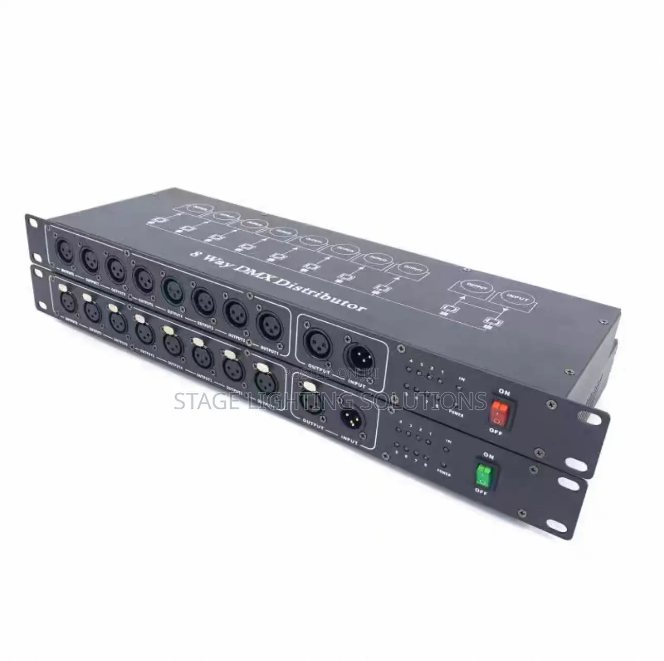 8 Channel DMX Splitter