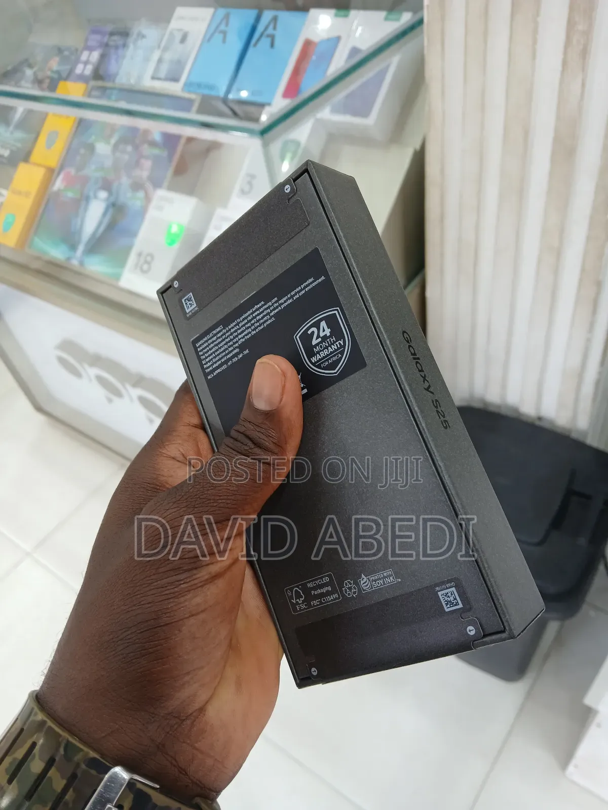 New Samsung Galaxy S25 256 GB Black