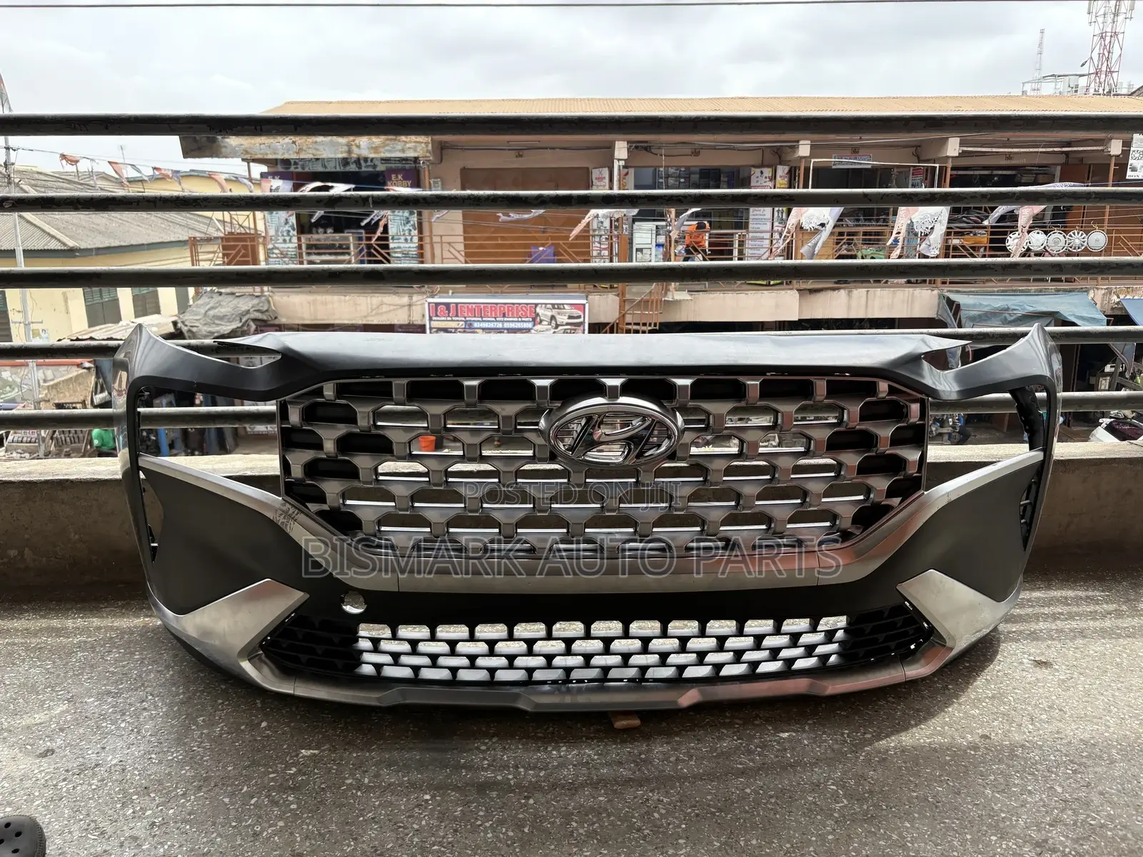 Hyundai Santafe 2021-2022-2023 Front Bumper Complete