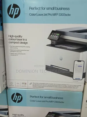Hp Color Lasrjet Pro Mfp 3303sdw Printer / Print/Scan/Copy