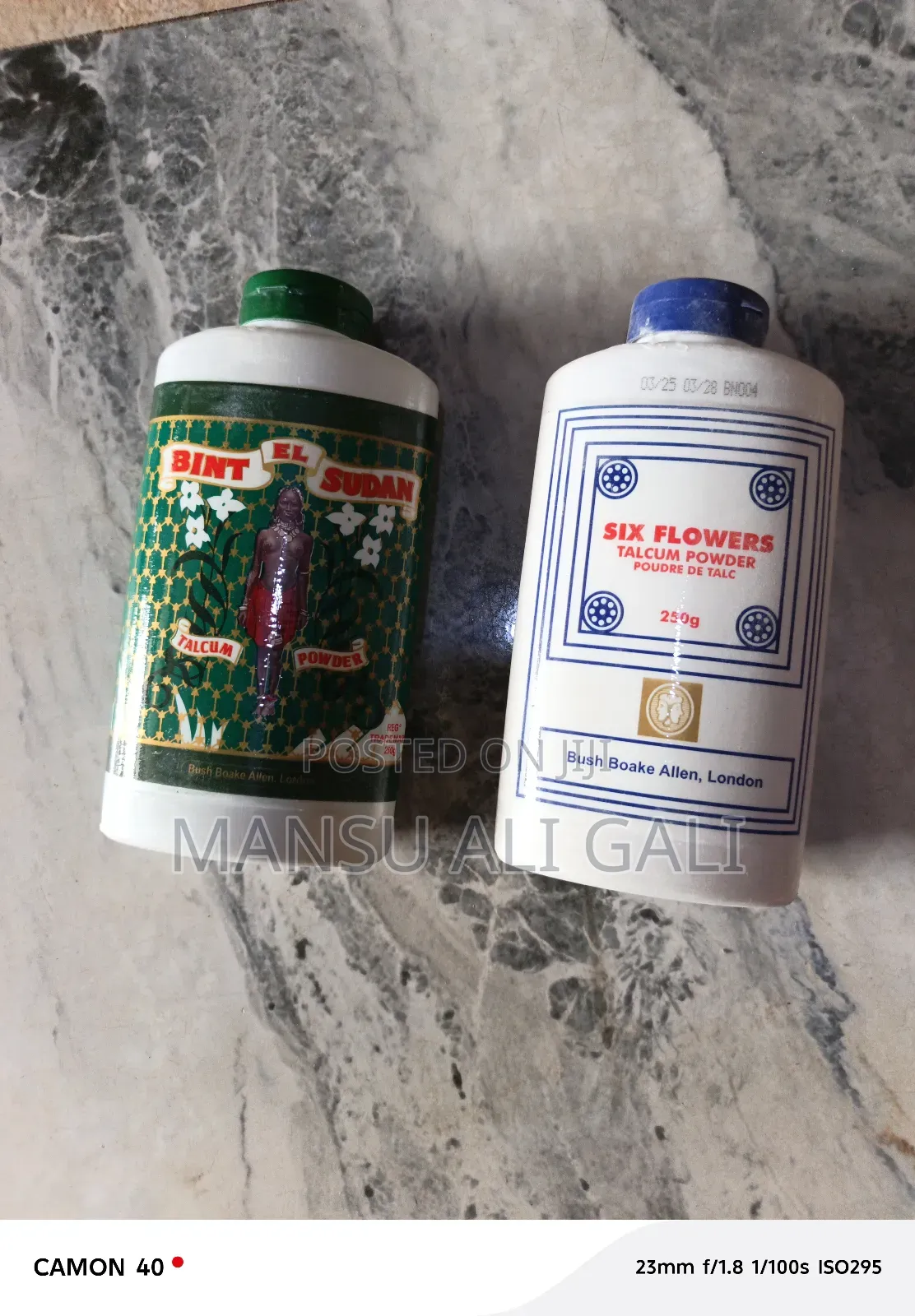 Six Flowers and Bintu El Sudan Powders