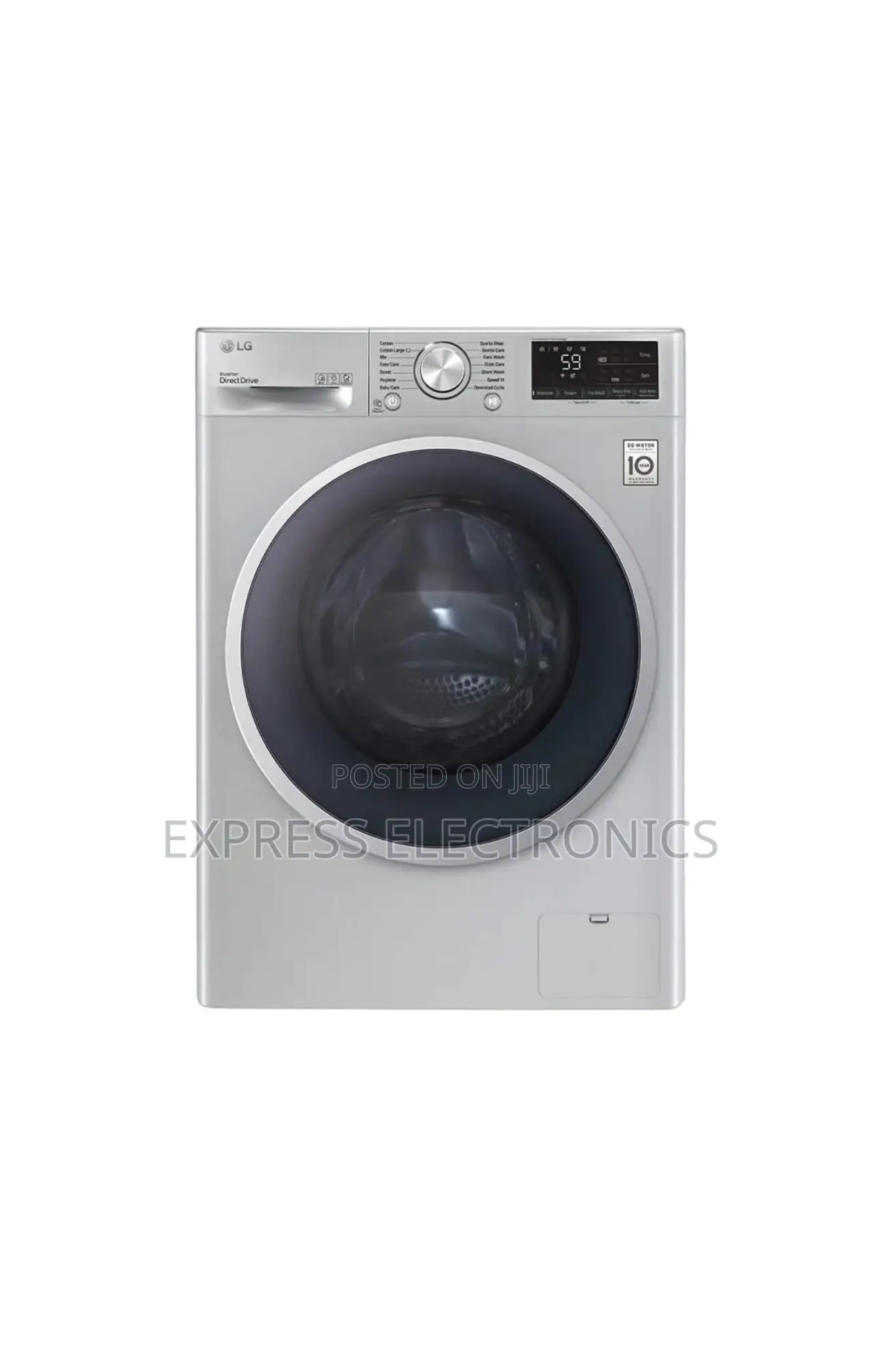 Lg Washing Machine 9kg Front Load Full Automatic