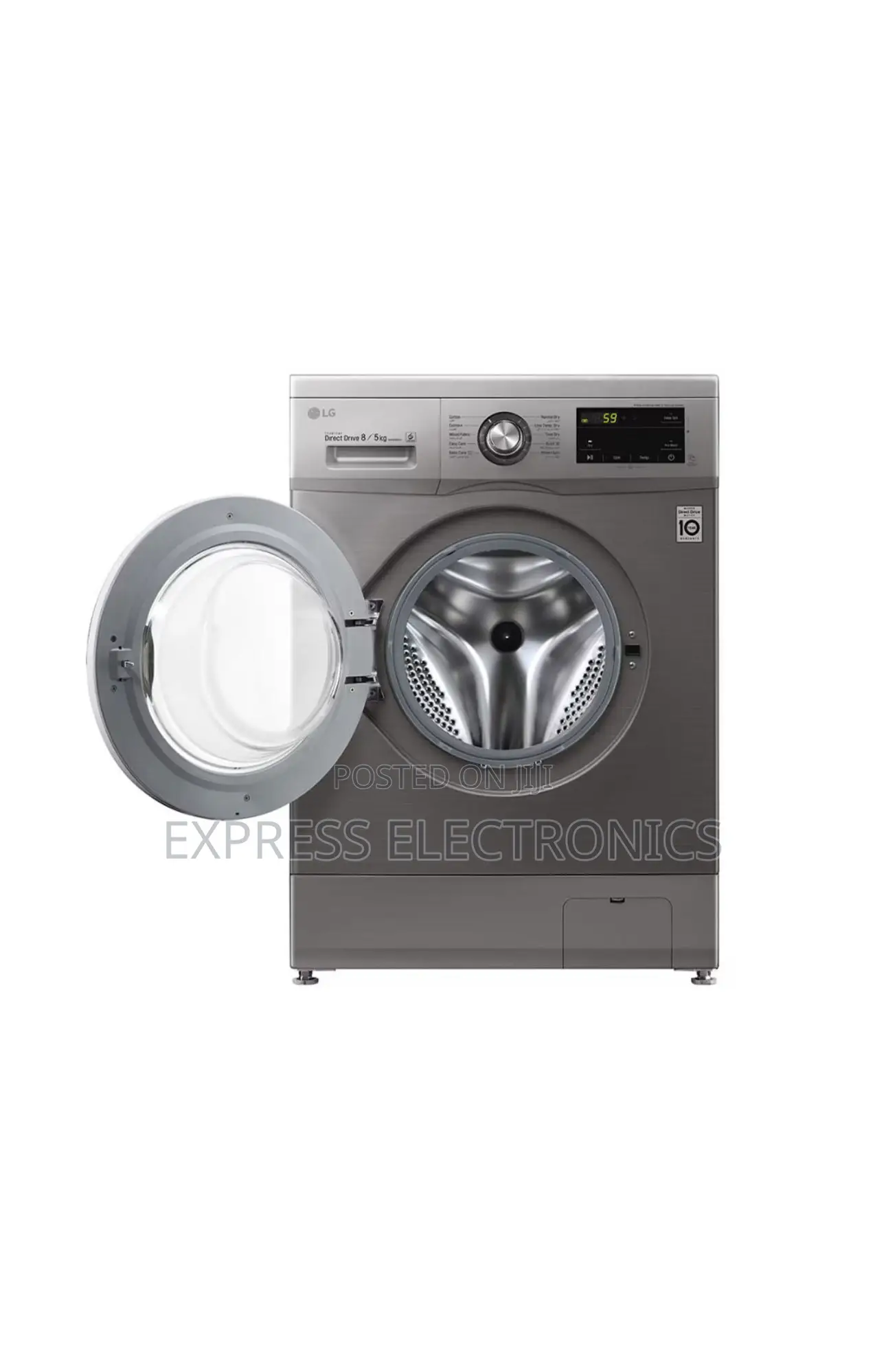 Lg-F4r3tmg5p Lg Washing 8kg Wash 5kg Dry Front Load Full Automati