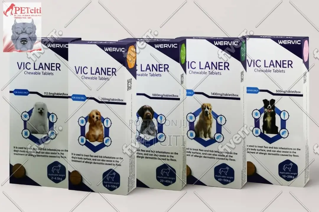 Dog Tick and Flea Chewable Tablets