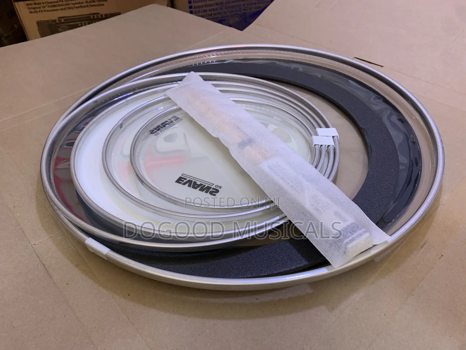 Evans Drumheads(Vellums)5-set