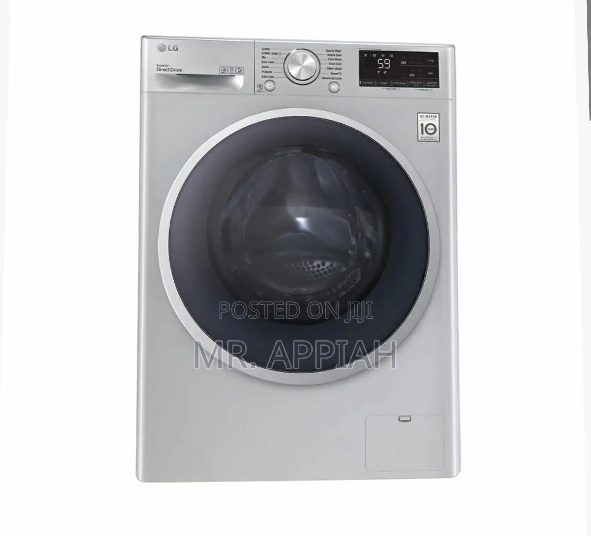 F4r5vygsl Lg Washing Machine 9kg Front Load Full Automatic