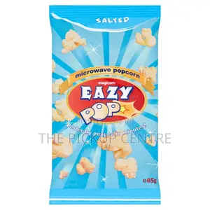 Eazypop Microwave Popcorn 85g (Salted Flavour, Pack of 16)