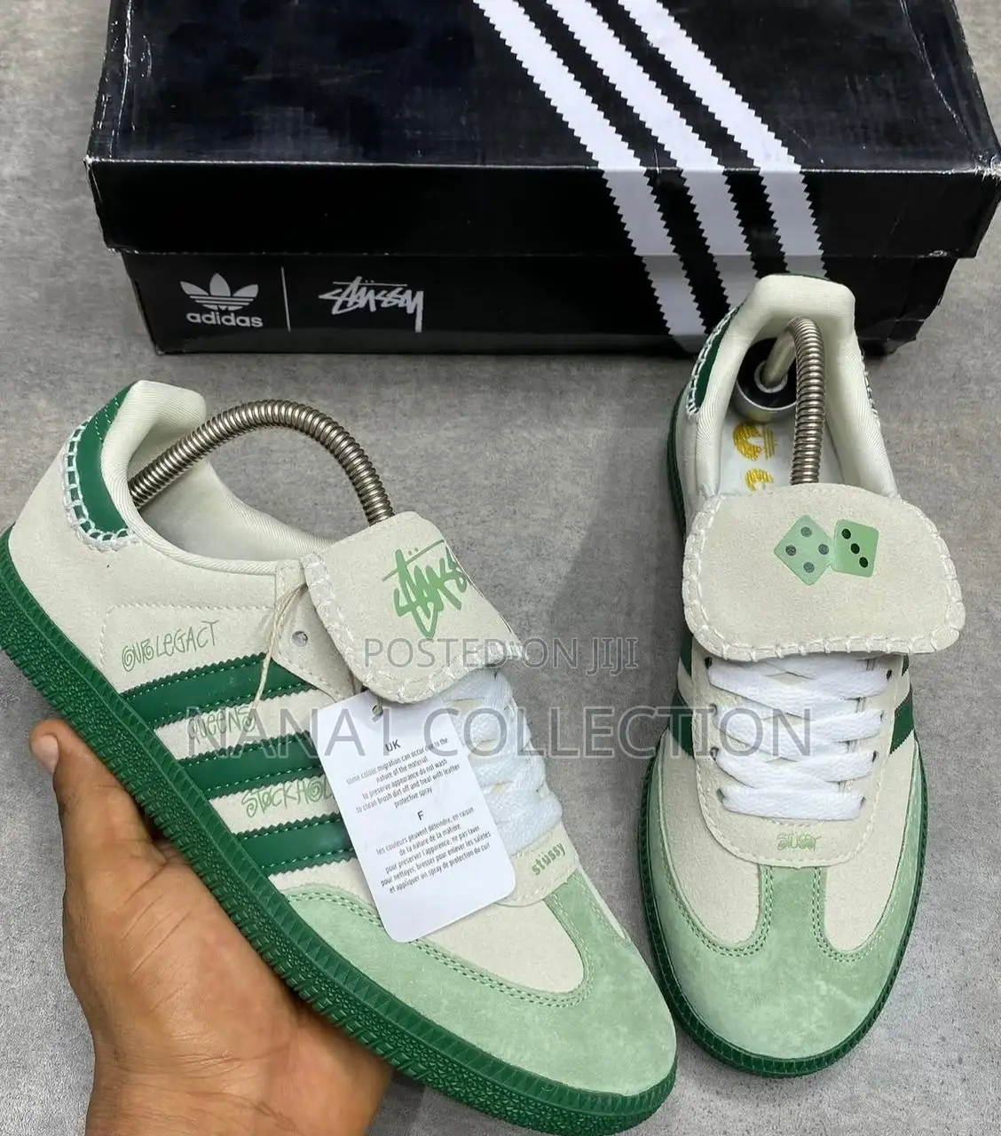 Adidas Samba Lt “Green/White” Sneakers