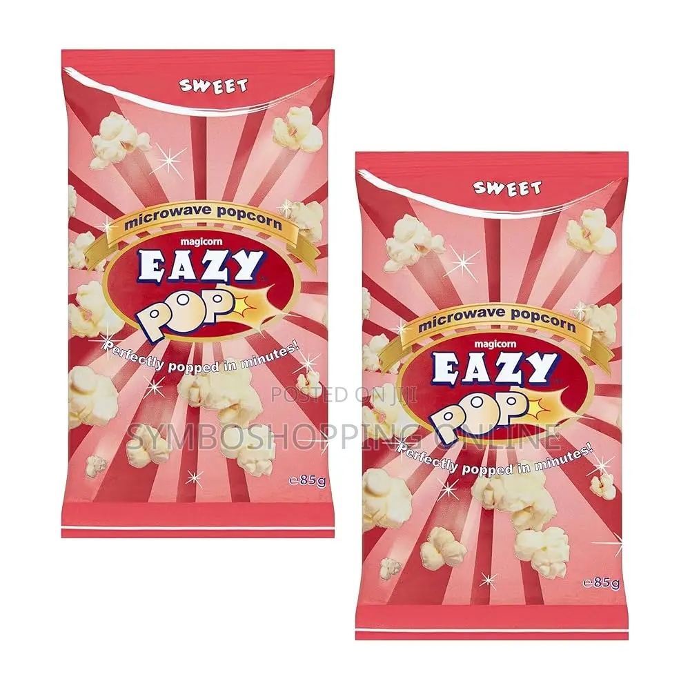 Eazy Pop Microwave Popcorn Magicorn 85g (Sweet, Pack of 1)