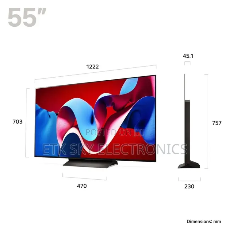 Lg 55c4 55” Smart Oled Uhd Tv