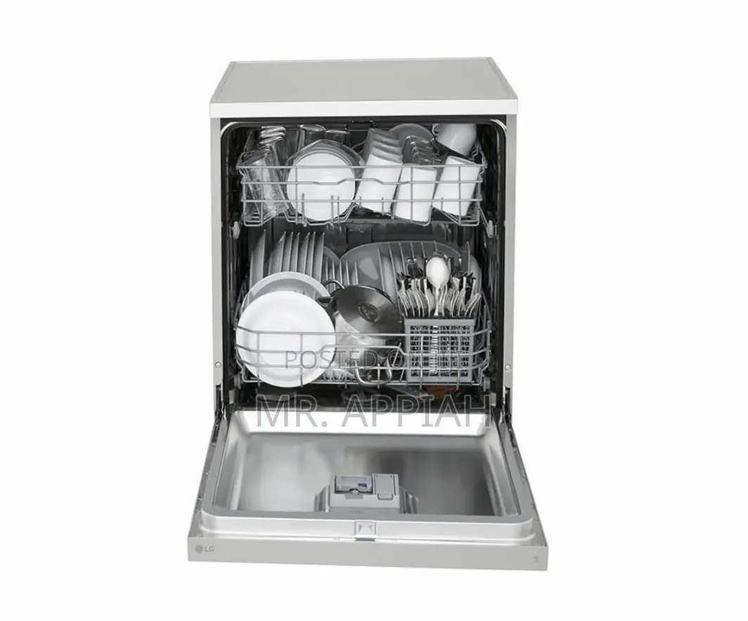 Dfc612fv Lg Dish Washer Free Stand 14 Plate(Gray) 