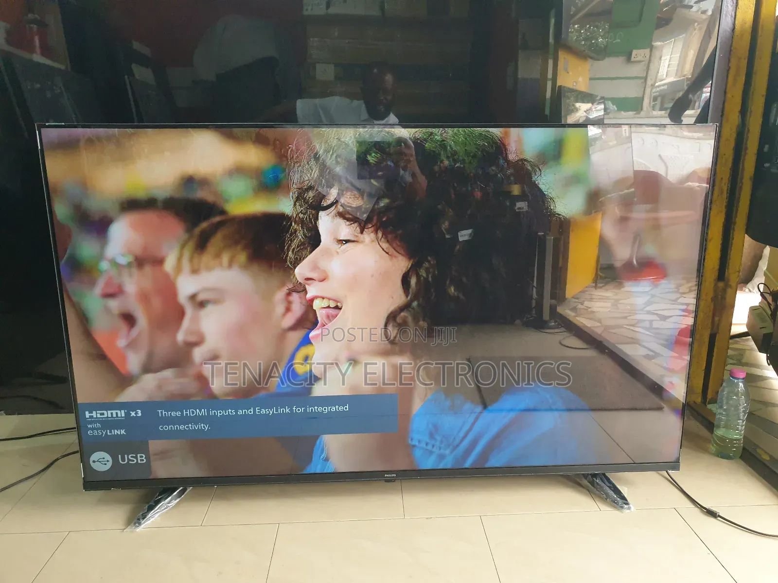 2024/Philips 55"Uhd HDR Edgeless Smart Satellite Tv