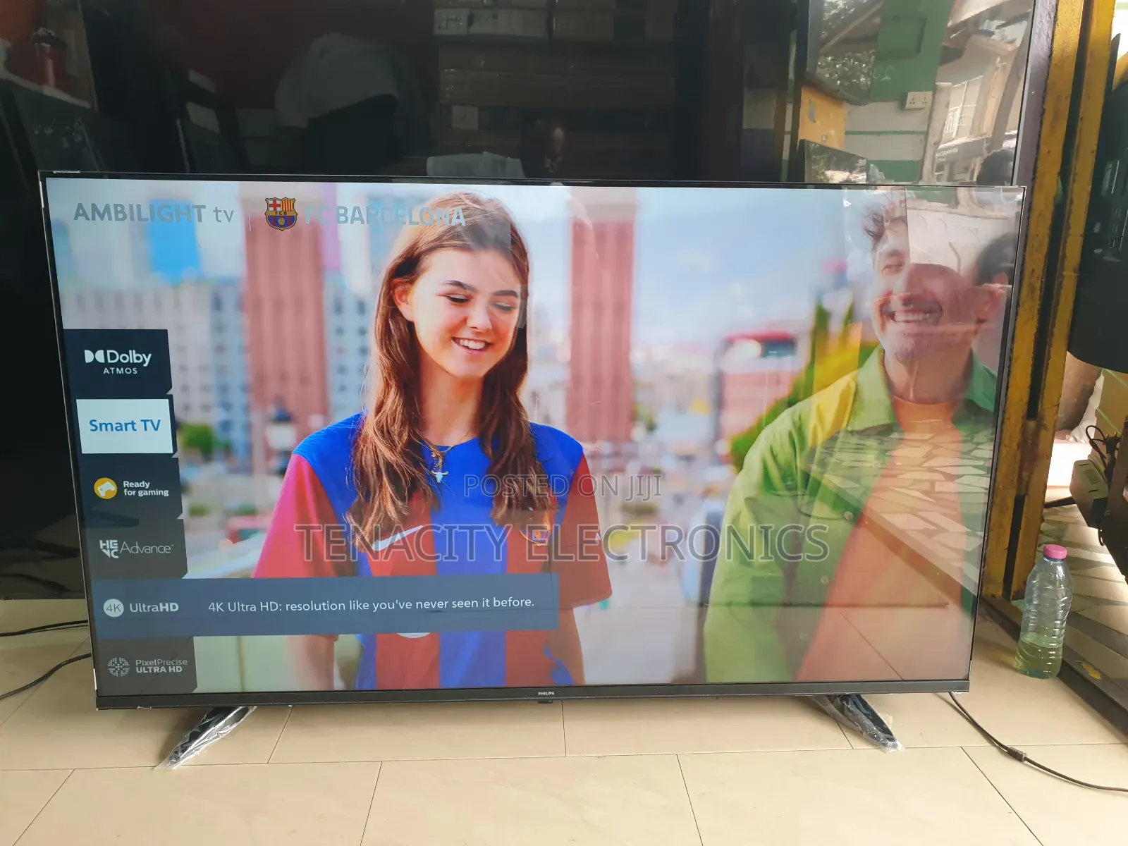2024/Philips 55"Uhd HDR Edgeless Smart Satellite Tv