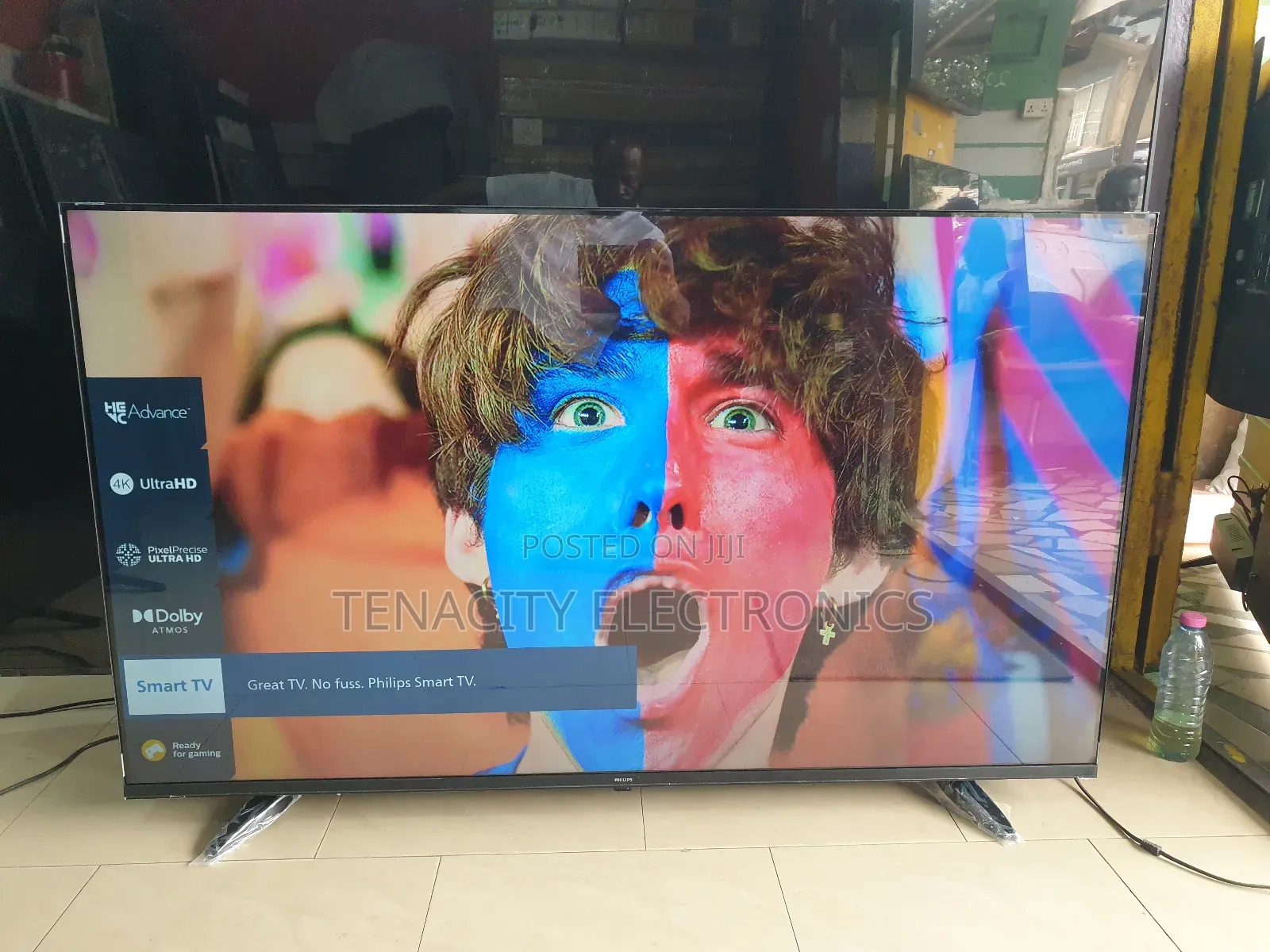 2024/Philips 55"Uhd HDR Edgeless Smart Satellite Tv