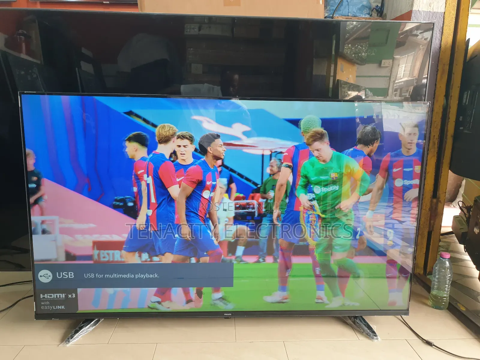 2024/Philips 55"Uhd HDR Edgeless Smart Satellite Tv