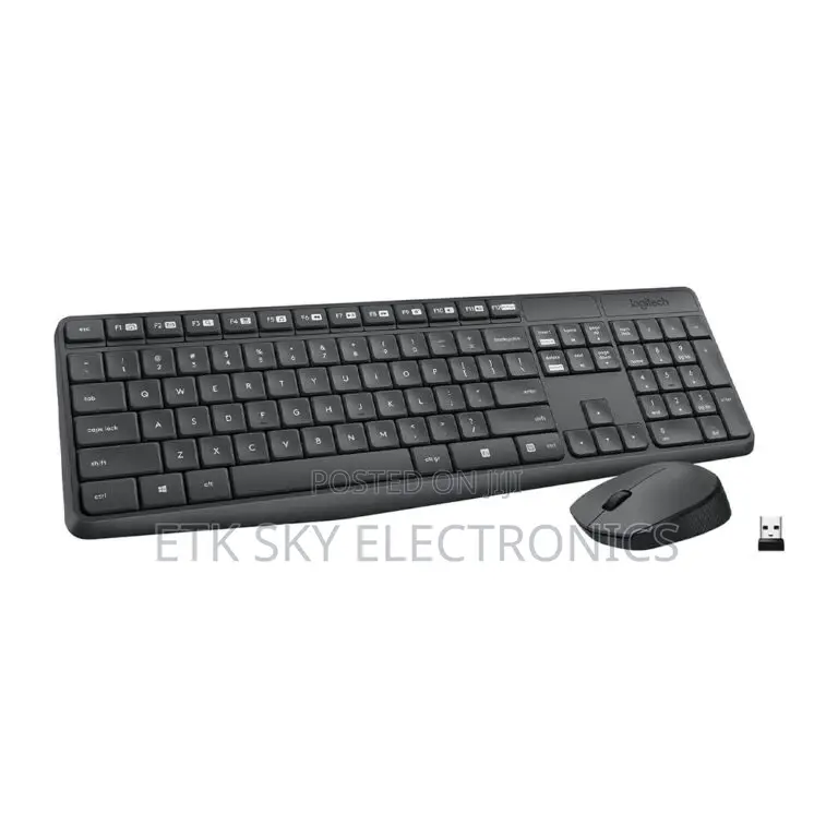 Logitech Mk235 Wireless Keyboard With Mouse