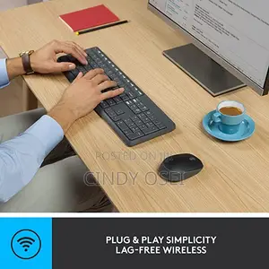Logitech Mk235 Wireless Keyboard With Mouse