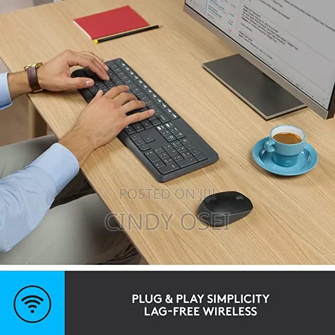 Logitech Mk235 Wireless Keyboard With Mouse