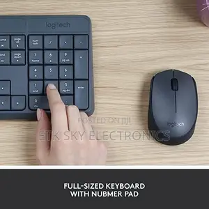 Logitech Mk235 Wireless Keyboard With Mouse