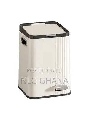 Dual Opening Trash Can Hand Press / Foot Pedal Abs+Pp. Tvx28804