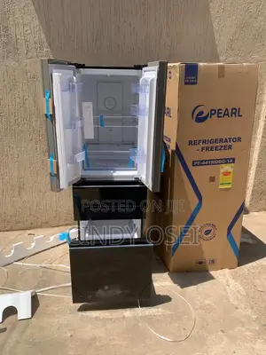 Pearl Pf 441mdbg 320liters French Door Fridge
