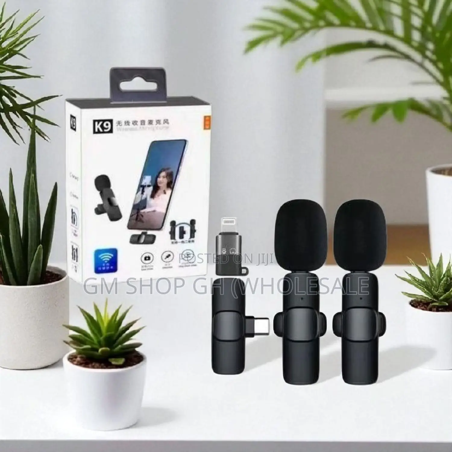 Long Battery Life 2 in 1 Wireless Microphone (35544)