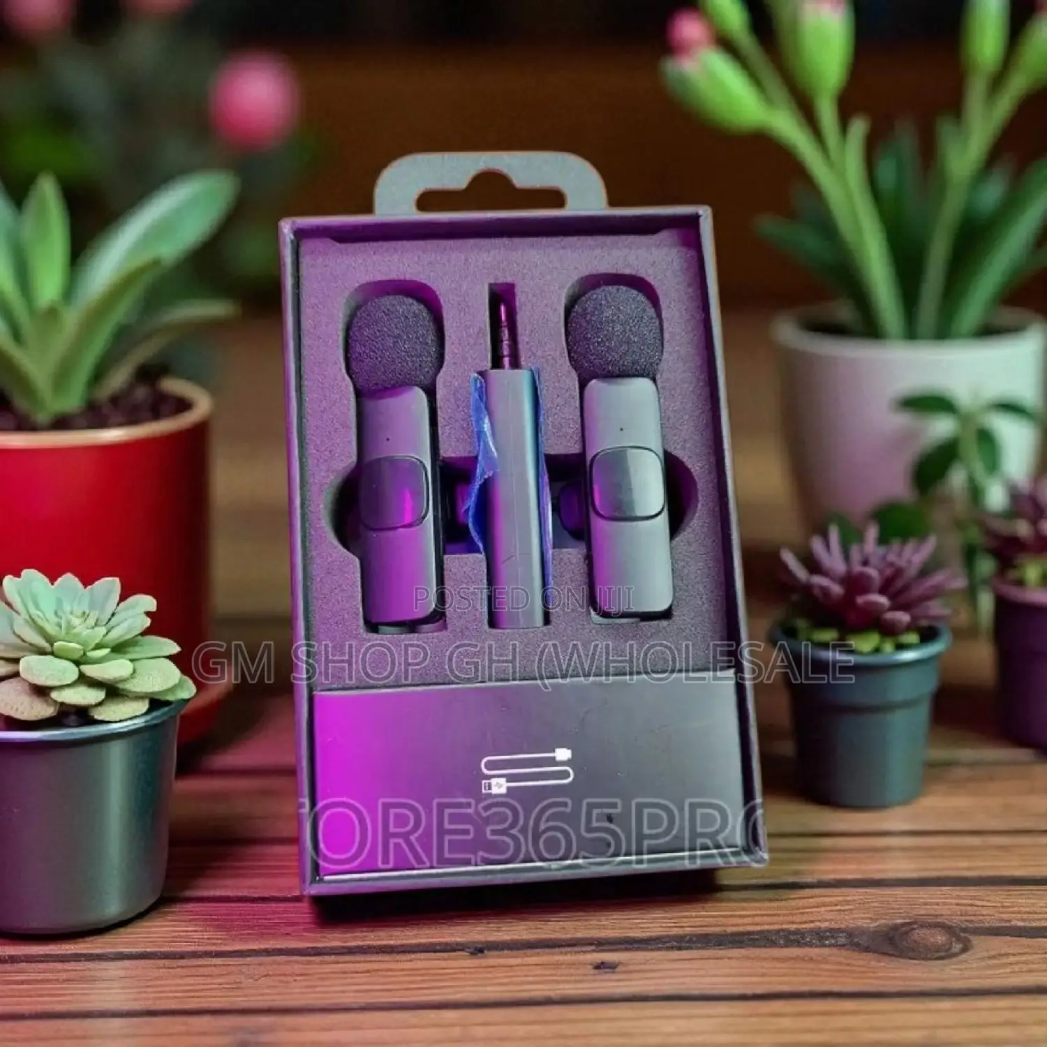 Long Battery Life 2 in 1 Wireless Microphone (35544)