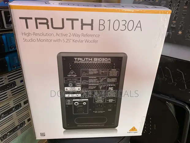 Behringer Truth B1030a Active 2-way Studio Monitor,5.25” Kevlar