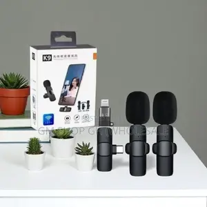 2 in 1 Wireless Microphone. Noise Cancellation (43356)