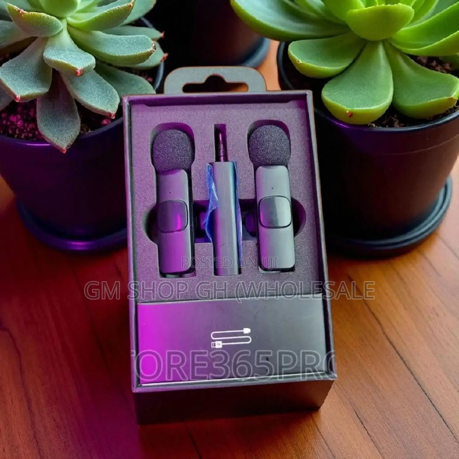 2 in 1 Wireless Microphone. Noise Cancellation (43356)