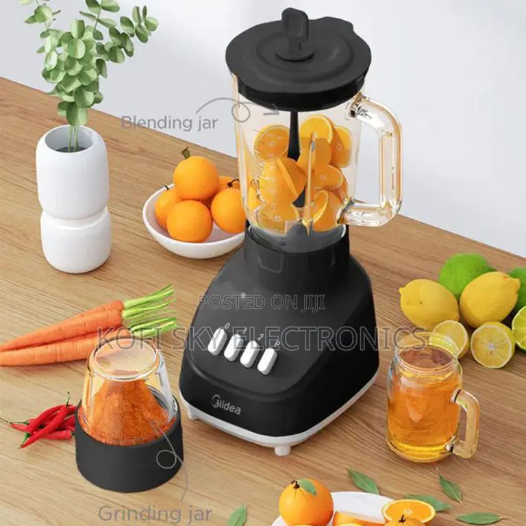 Midea Blender 1.0 Ltr Black + Jar