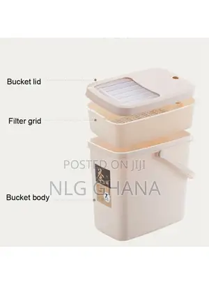 7l Tea Waste Bin Pp Filtration Bucket Tealeaves Sanitary. Tvx26609