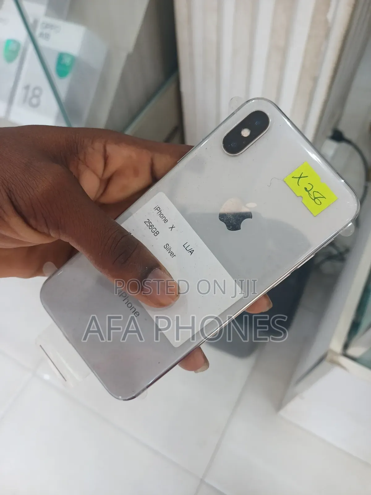 Apple iPhone X 256 GB Silver