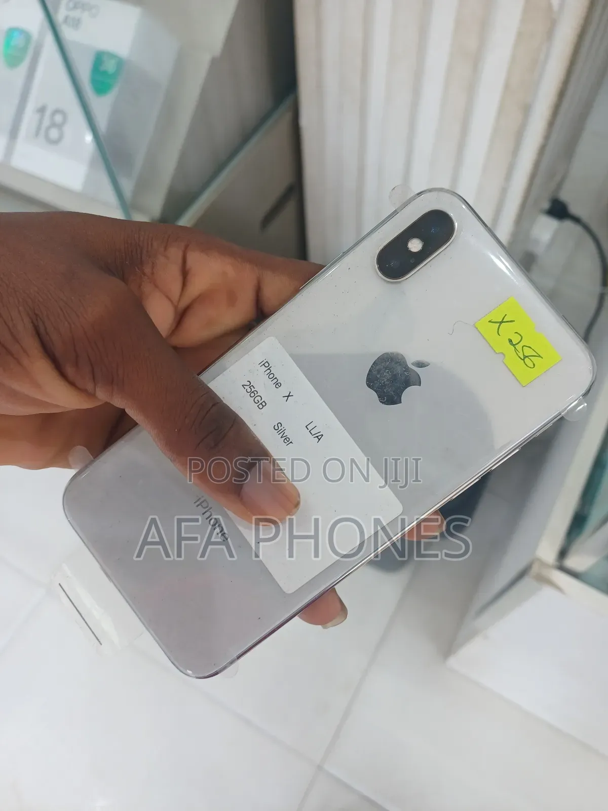 Apple iPhone X 256 GB Silver