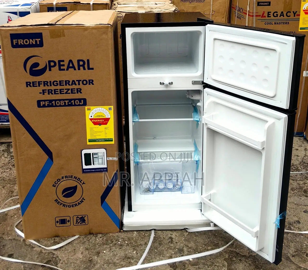 Pearl Pf-108t-10j Double Door Electric Refrigerator 