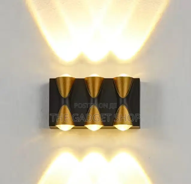 Wall Light BLK GLD