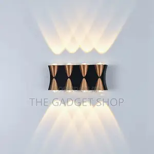 Wall Light BLK GLD