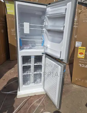 Fast Chilling TCL 165liters Electric Double Door Refrigerator(F216tms)