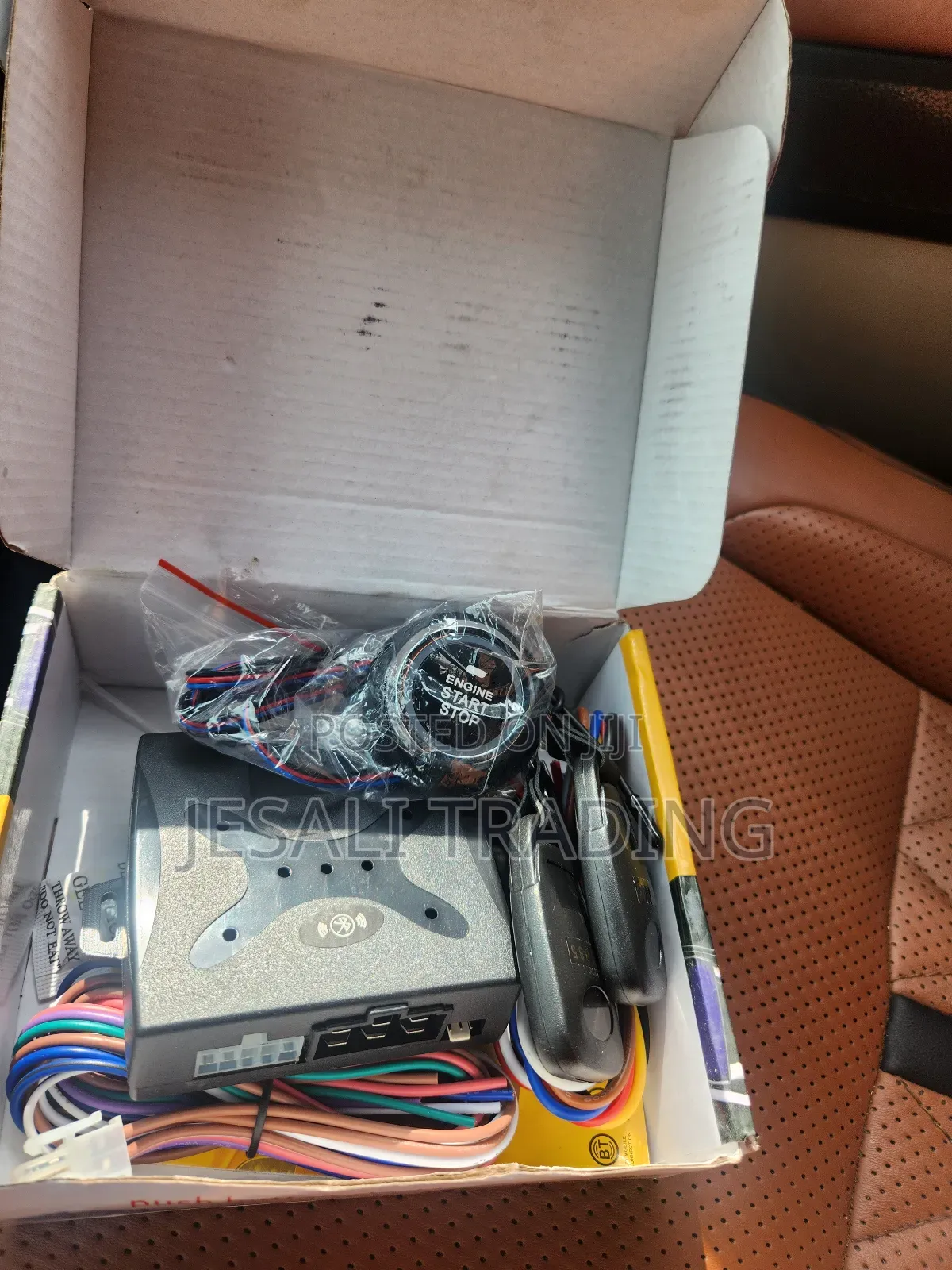 Push To Start/ Key To Push Start Entry