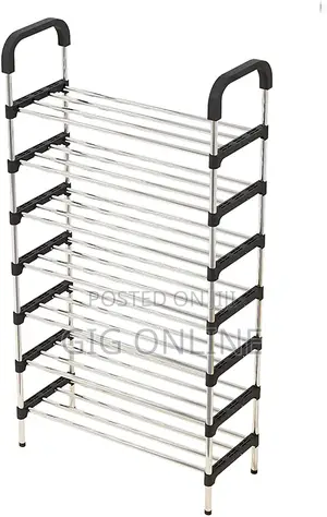 7-tier Metal Shoe Storage Organiser