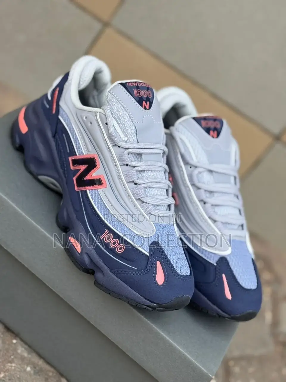 New Balance 1000 “Dark-Blue/White” Sneakers