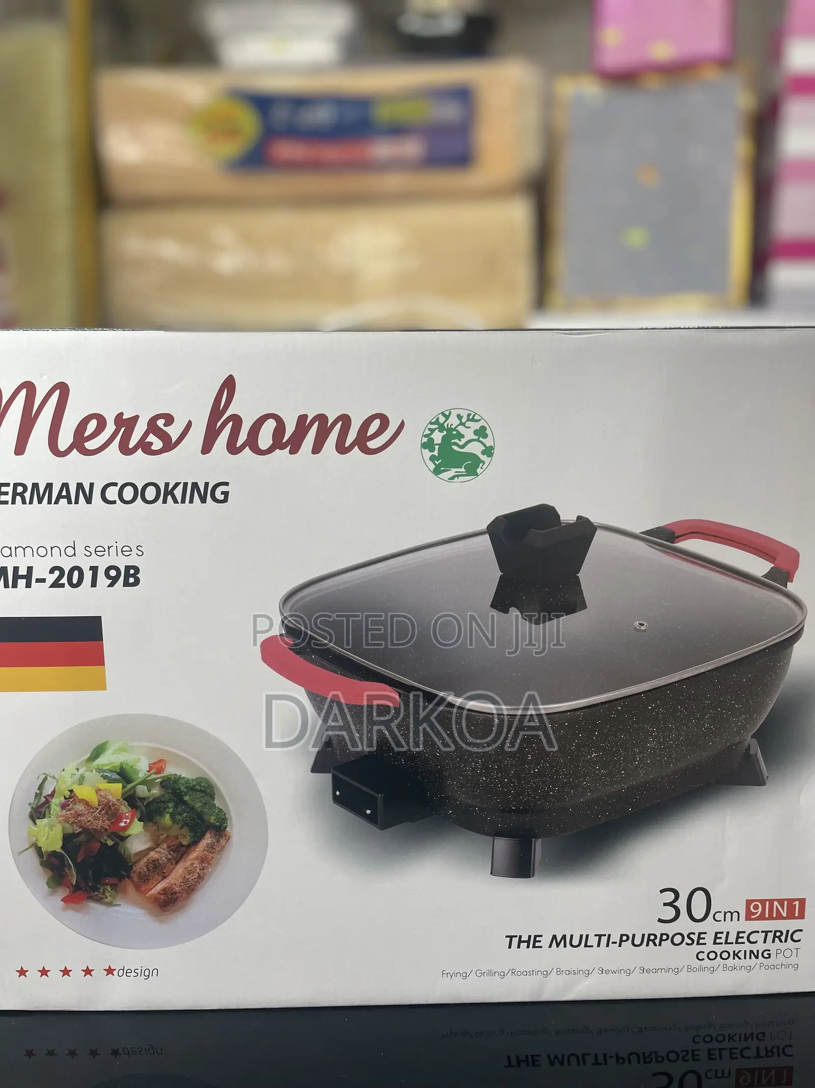 Mers Home 8l Square Electric Pot