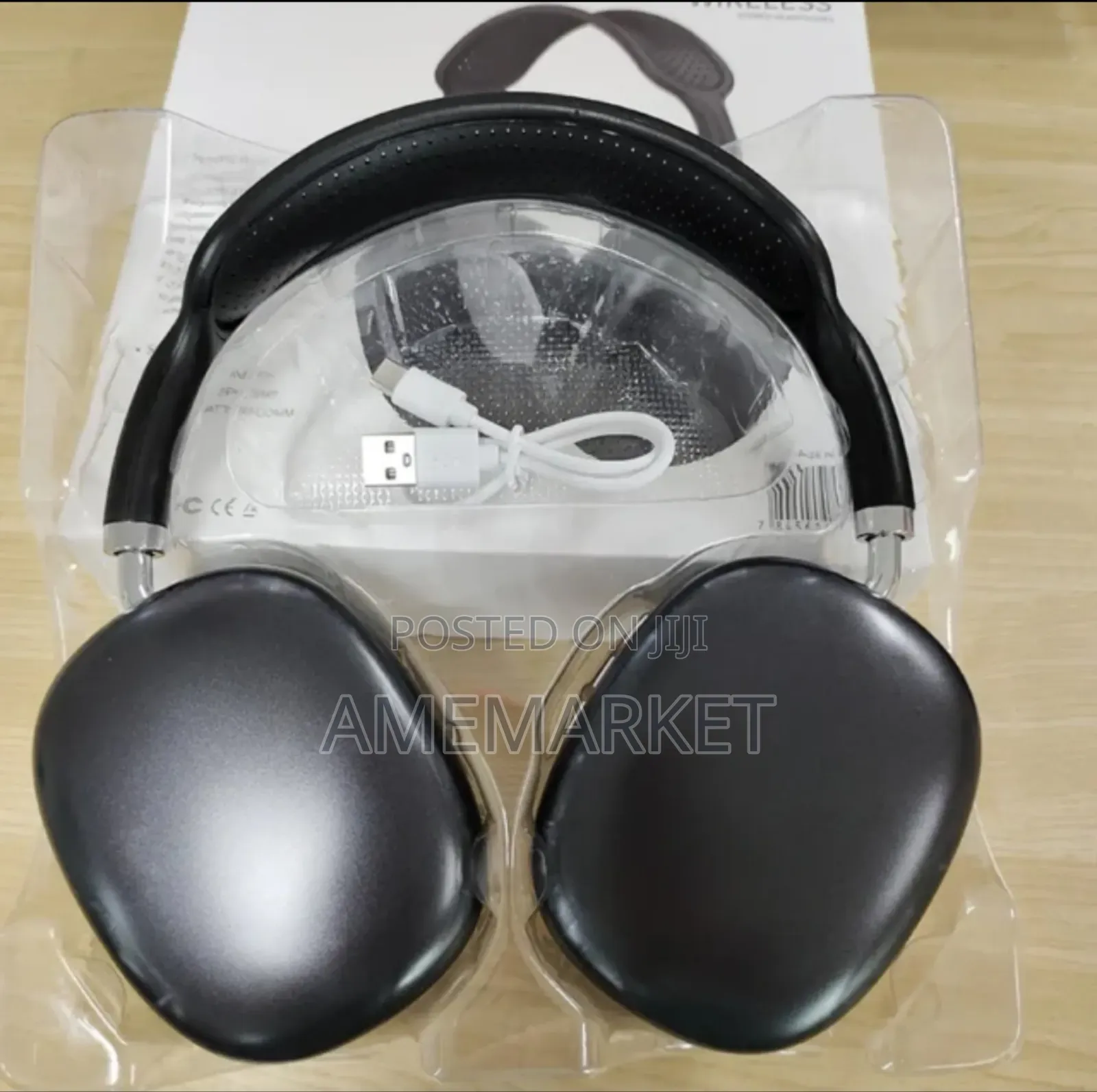 Mz-09 Wireless Over-Ear Headphones, Noise-Cancelling, Bluetooth Gaming