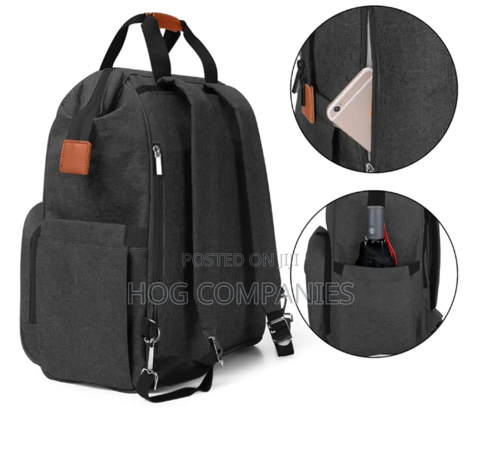 Breast Pump Bag With Compartments for Cooler Bag and Laptop
