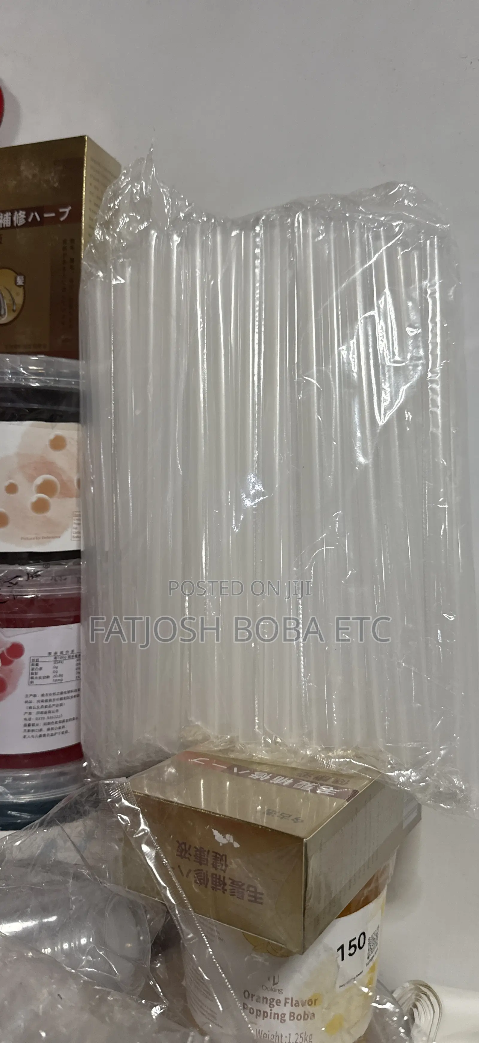 28cm Long Fat Straws